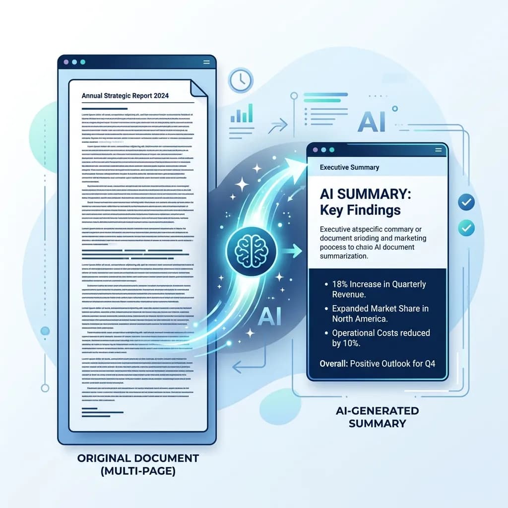 AI Document Summarizer: How to Summarize Long Documents in Seconds