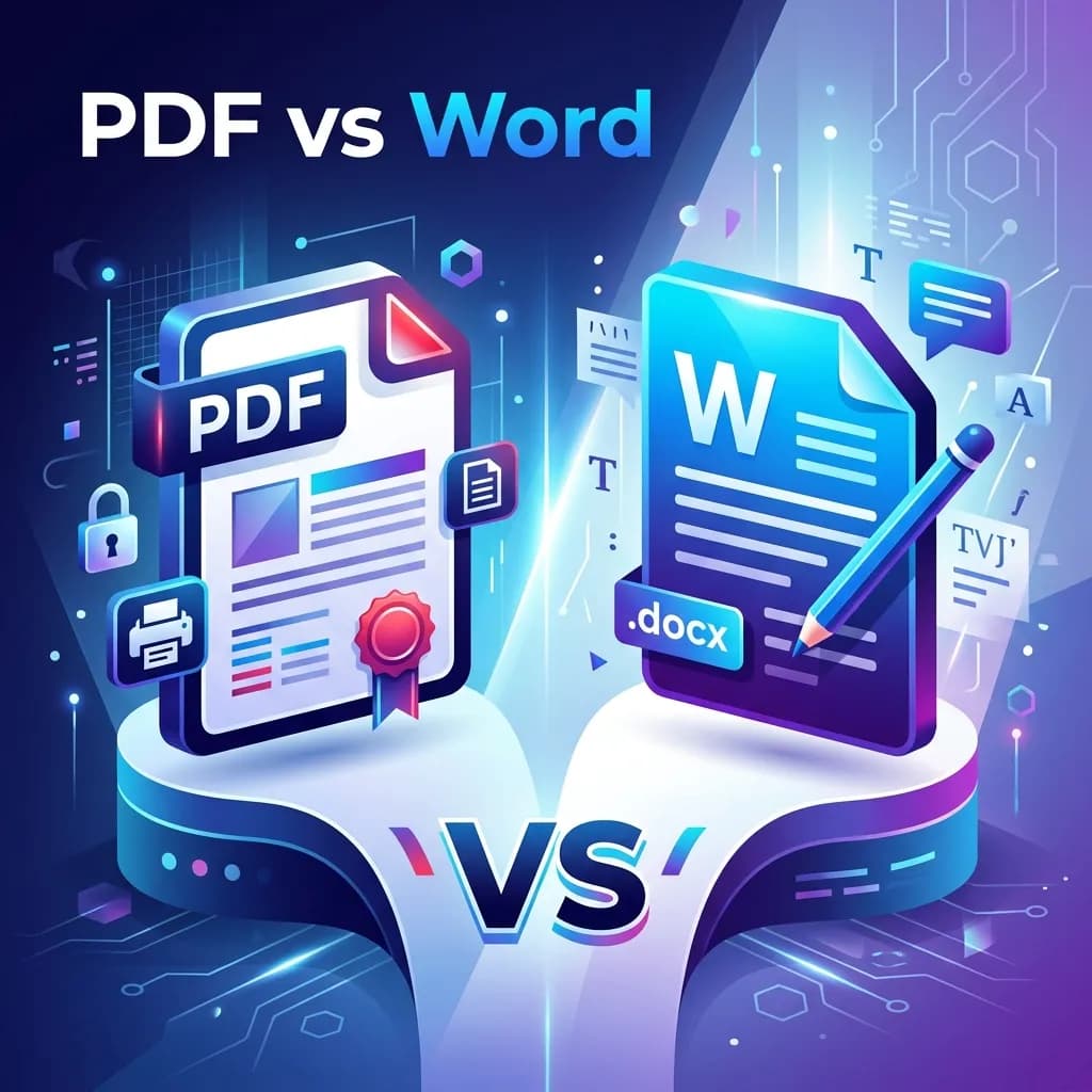 PDF vs Word: Which Format Should You Use and When?