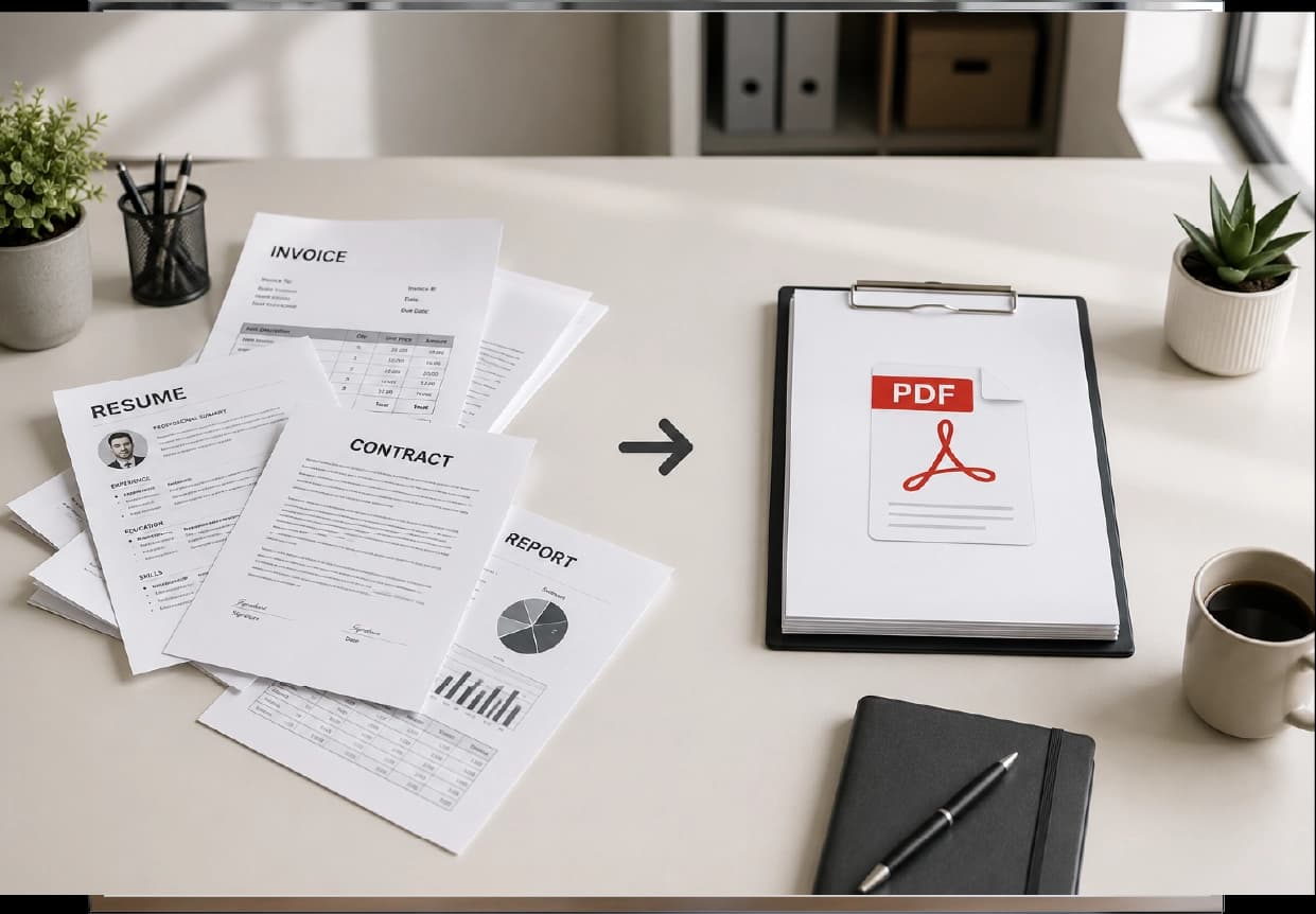 Merge PDFs on Mobile