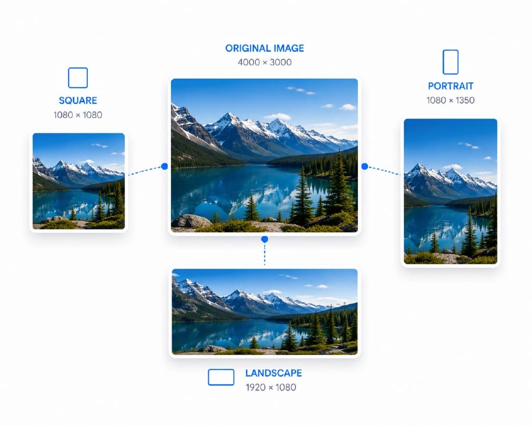 Percentage vs exact pixel resizing