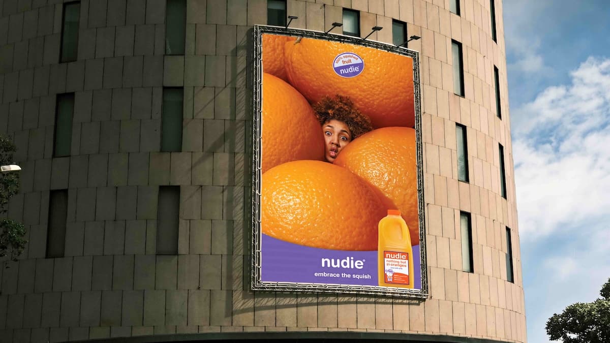 nudie brings the squish back to juice in new brand campaign via Common Ventures
