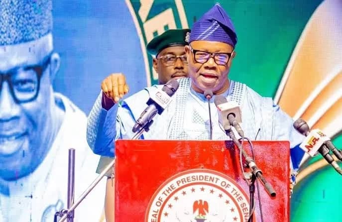 Akpabio Swears In Four New Senators After By