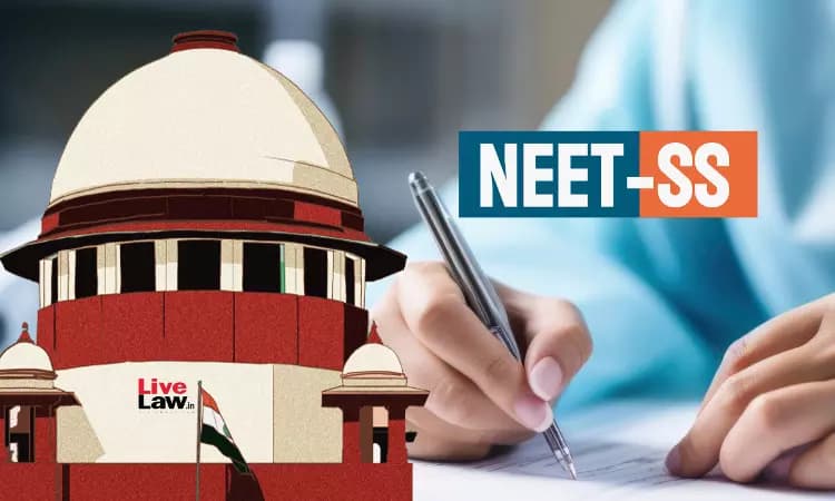 NEET-SS | 'Cut-Off For In-Service Candidates Should Be Lesser': Supreme Court Urges Reduction In Percentile For Govt Doctors