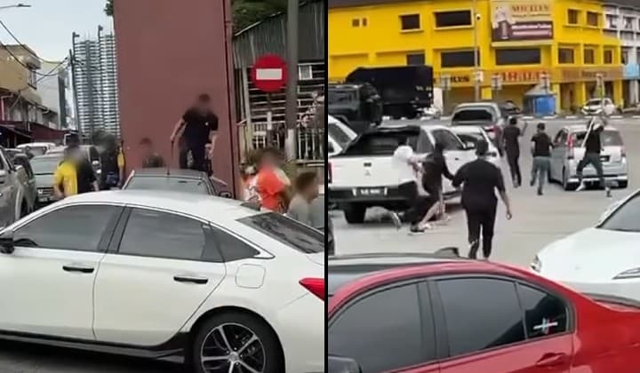 [Watch] Loan Sharks Beaten And Chased Behind Kepong MCA Building, Says DAP MP