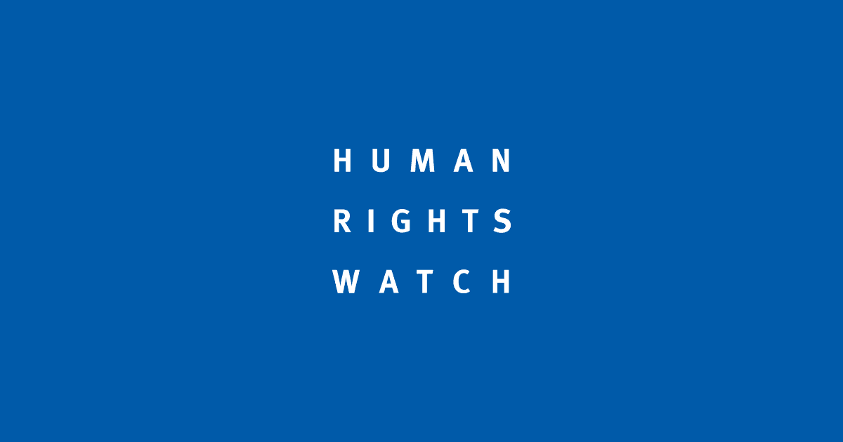 Human Rights Watch Rebukes Repressive Legislation In Tigray
