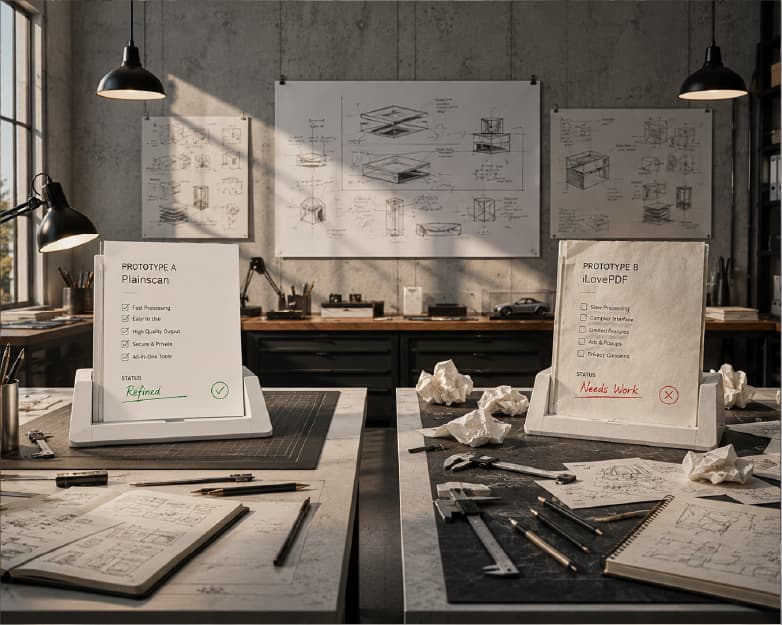 Plainscan vs iLovePDF: Which Free PDF Tool Is Actually Better in 2026?