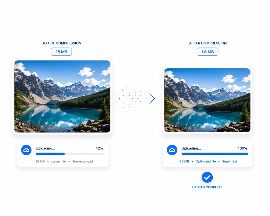 Compressing images step by step