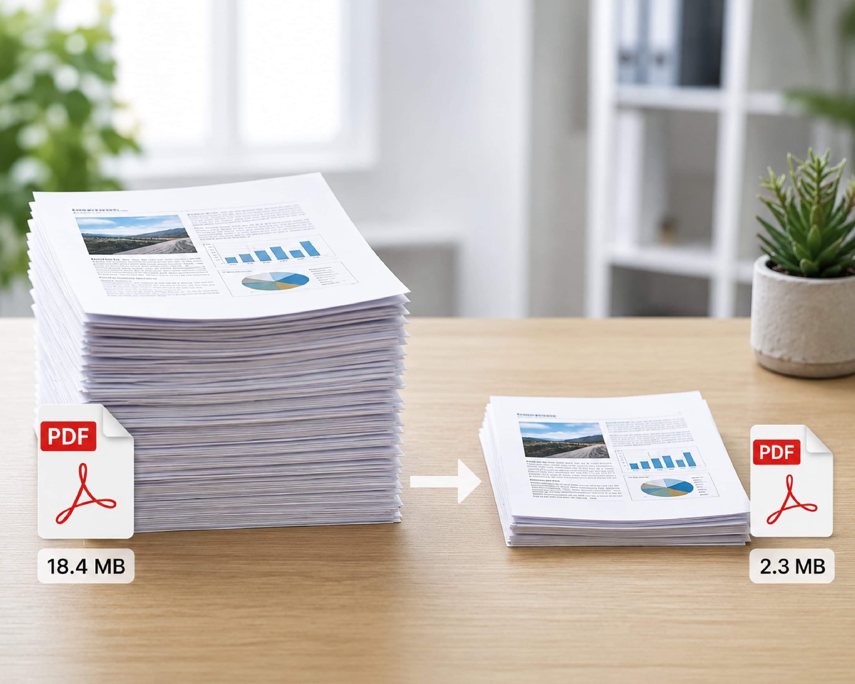 How PDF compression works to reduce file size