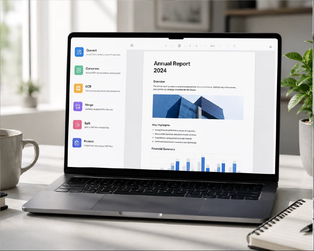 Converting scanned PDF to Word step by step