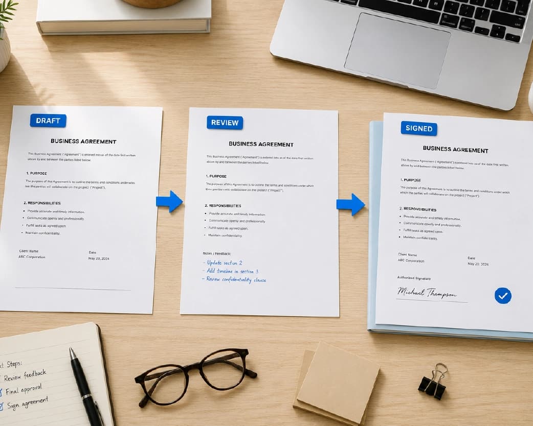 Choosing How to Create Your Signature