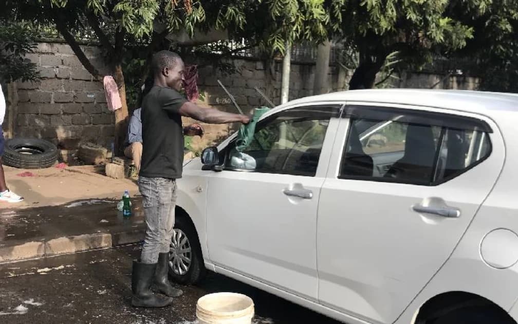 Economics graduate drops dream white-collar job for car wash business, employs others