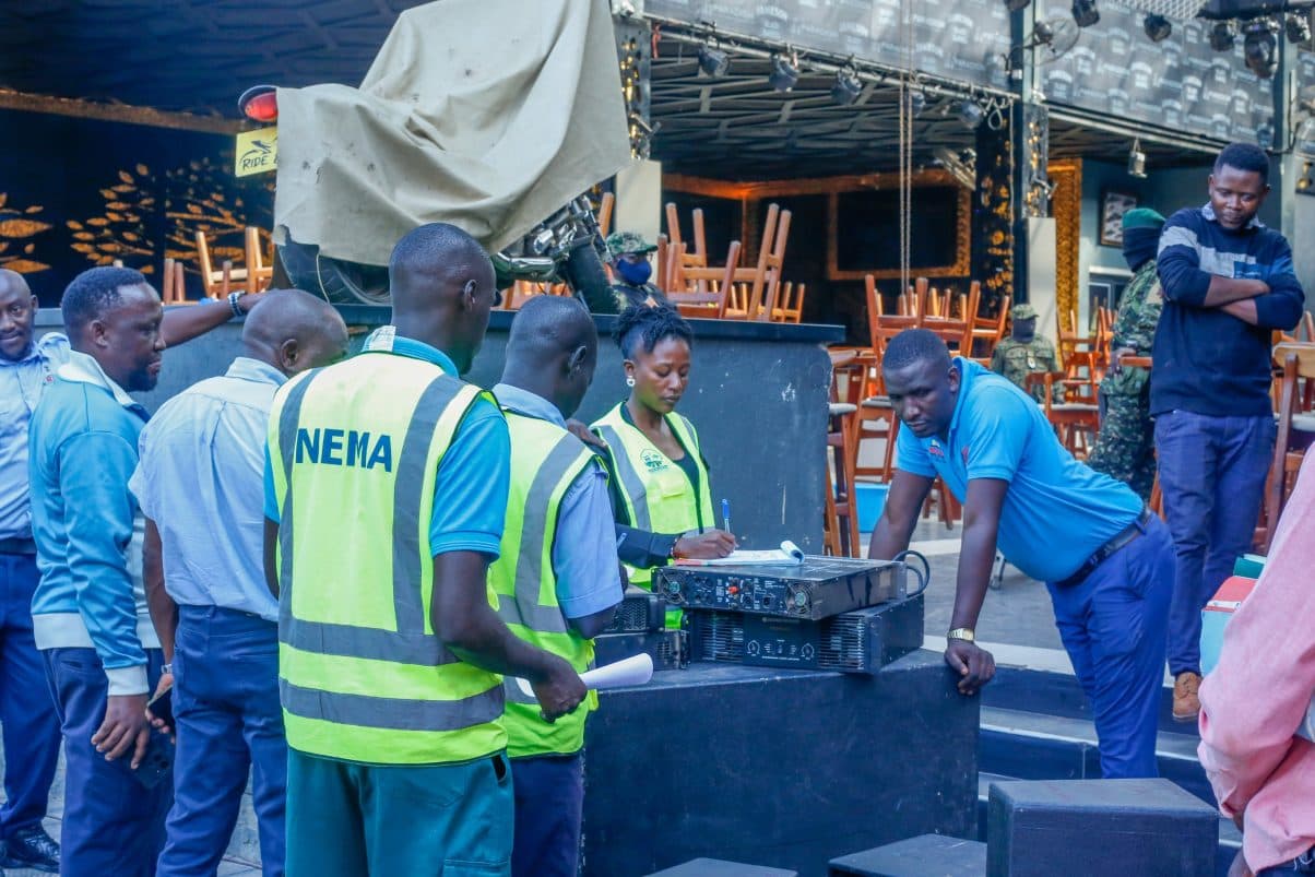 NEMA, KCCA Impound Sound Equipment in Crackdown on Noise Pollution