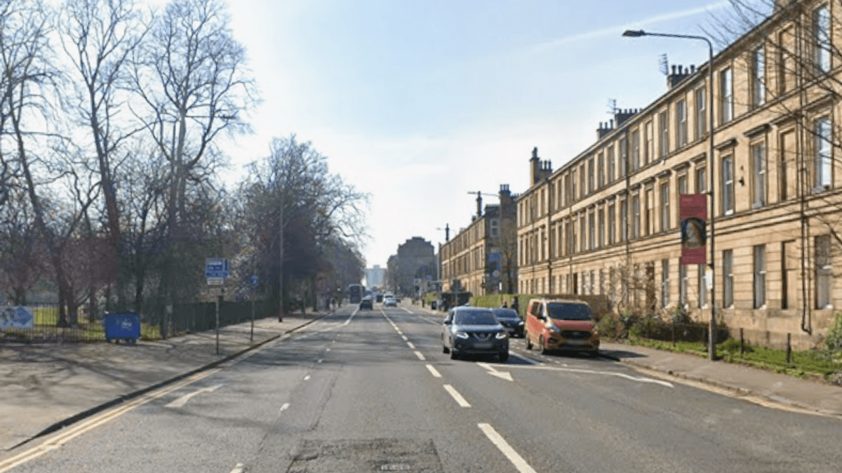 Man charged after elderly woman killed in motorbike crash on busy Glasgow road