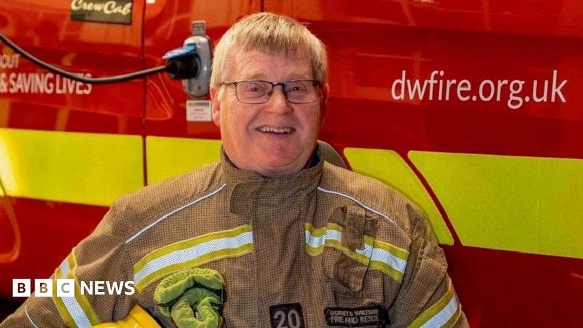 Dorset long serving firefighter 'taken aback' at BEM honour