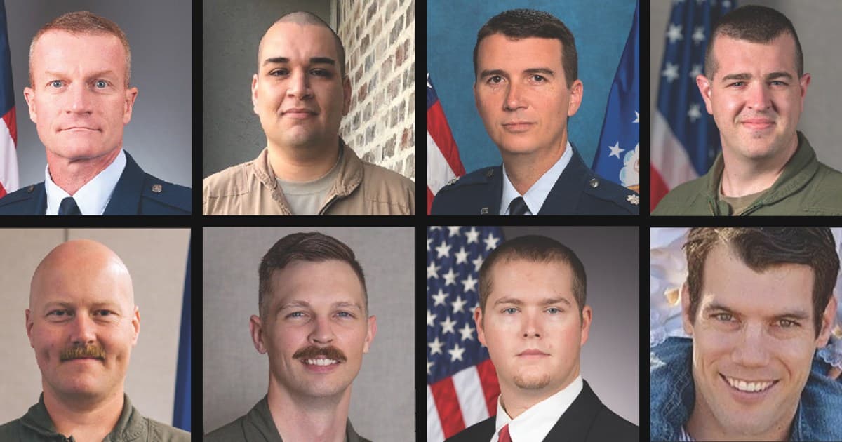 Pentagon releases the names of 8 people killed in B-52 plane crash at California Air Force Base