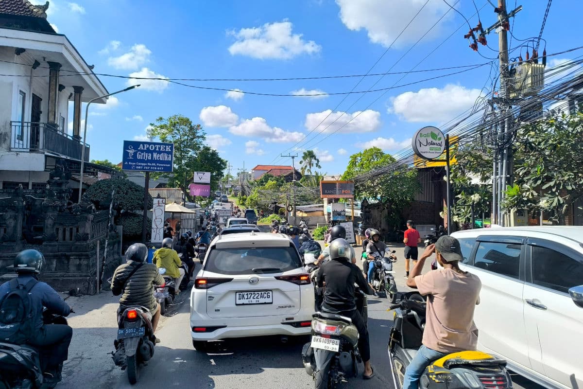 Planned Traffic Flow Changes In Canggu Cancelled As Bali’s Tourist Congestion Woes Worsen