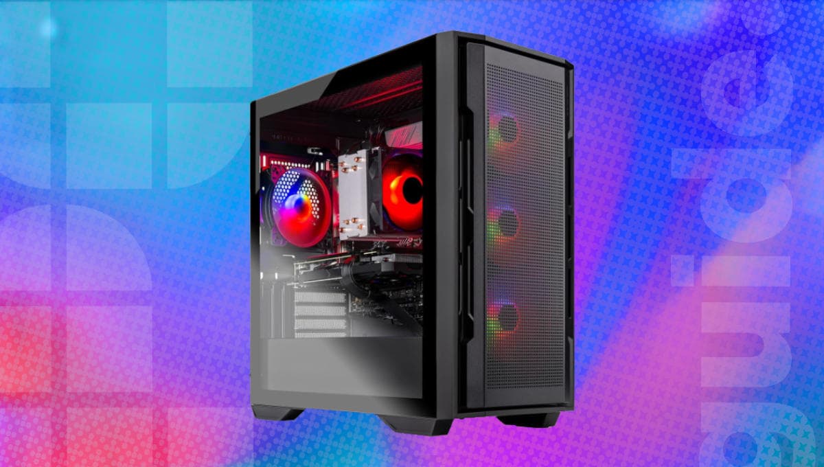 Save hundreds on a brand new RX 9070 XT gaming PC with this deal on Amazon