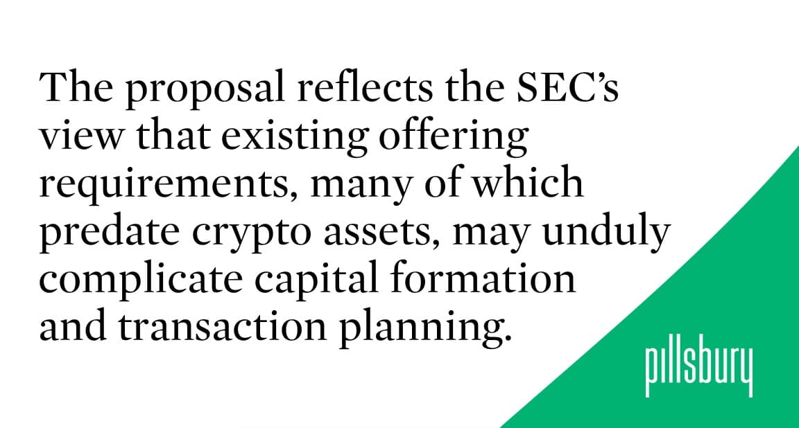 Read article: SEC Proposes New Offering Framework for Certain Crypto Assets