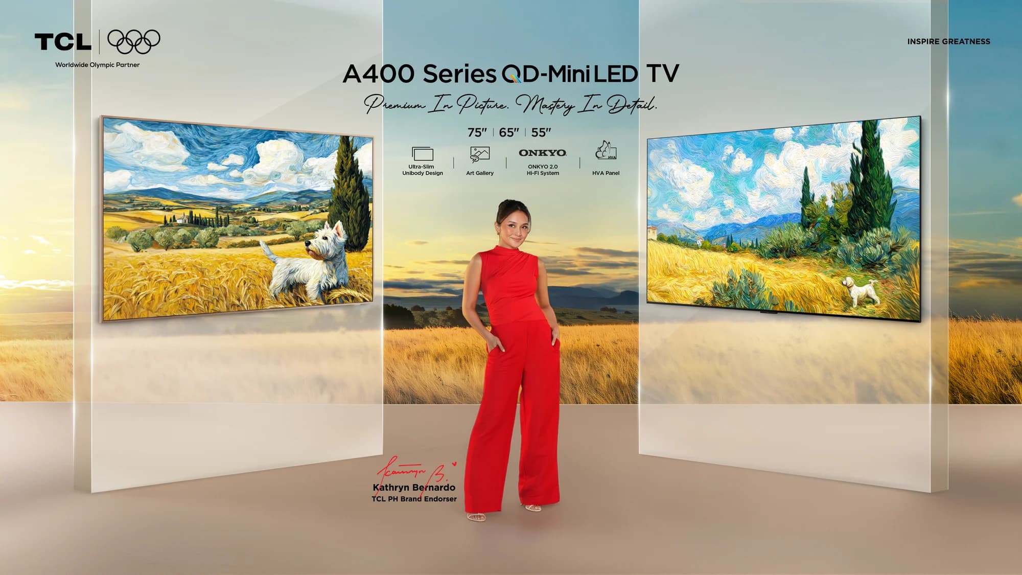 TCL launches A400M and A400 Pro Lifestyle TVs in the Philippines